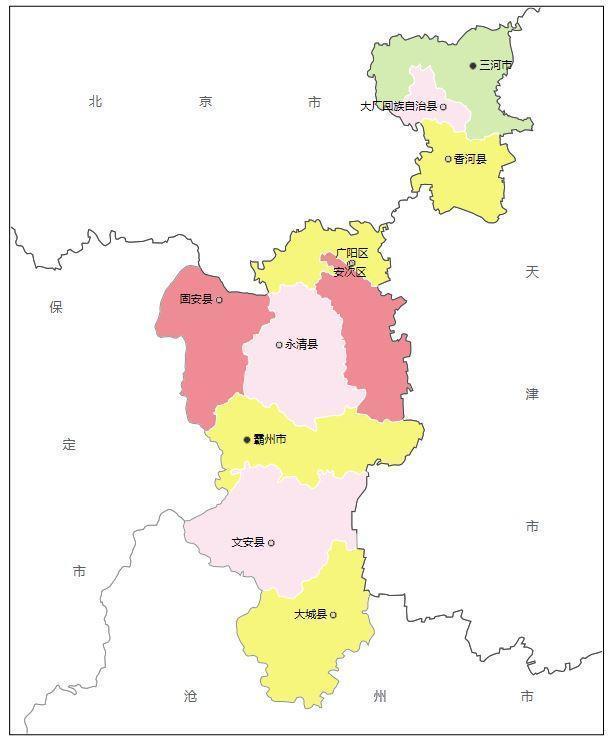 京津冀北三县最新消息