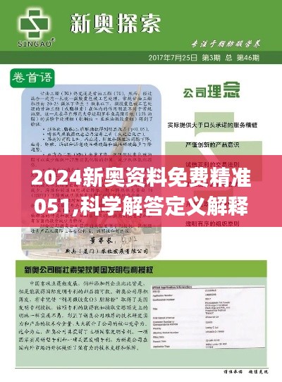 2024新奥正版资料免费|精选解释解析落实